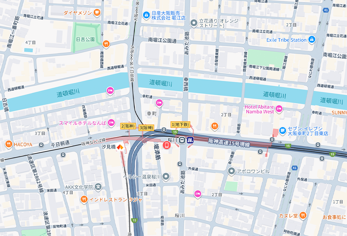 アクセスマップ